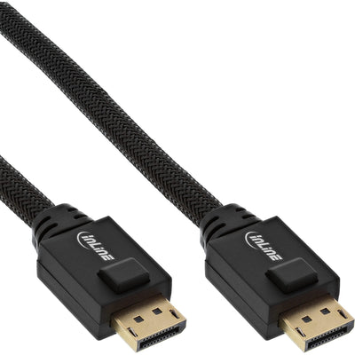 Inline Cable Activo DisplayPort, Black Contactos Dorados, 20M — image 1