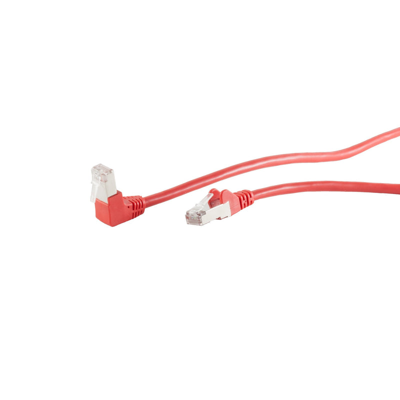 S-impuls Network Cable CAT.6 S FTP Pimf 90°-RECTO Red 20,0M
