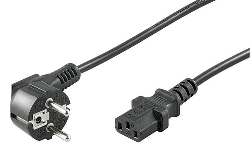 Microconnect PE010410 Cable Transmisión Black 1M CEE7/7 C13 Acoplador — image 1