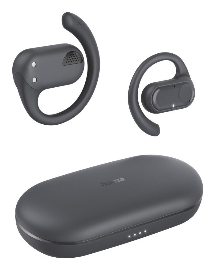 Hama Auricular Bluetooth Open Ear Spirit Open Ows Tws 18H Micrófono Color Negro