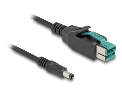 Delock 80497 Cable Poweredusb Male 12V a DC 5,5 X 2,5MM Male 3M — image 1