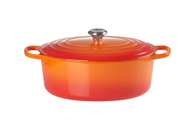Le Creuset Cacerola 21178310902430 6,3 L Ovalado Orange Red — image 1