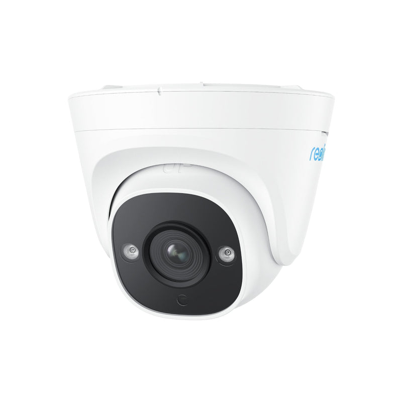 Reolink Camera IP P324 5MP Super HD Dome PoE Security With Detección Persona And Vehículo Exacta, White