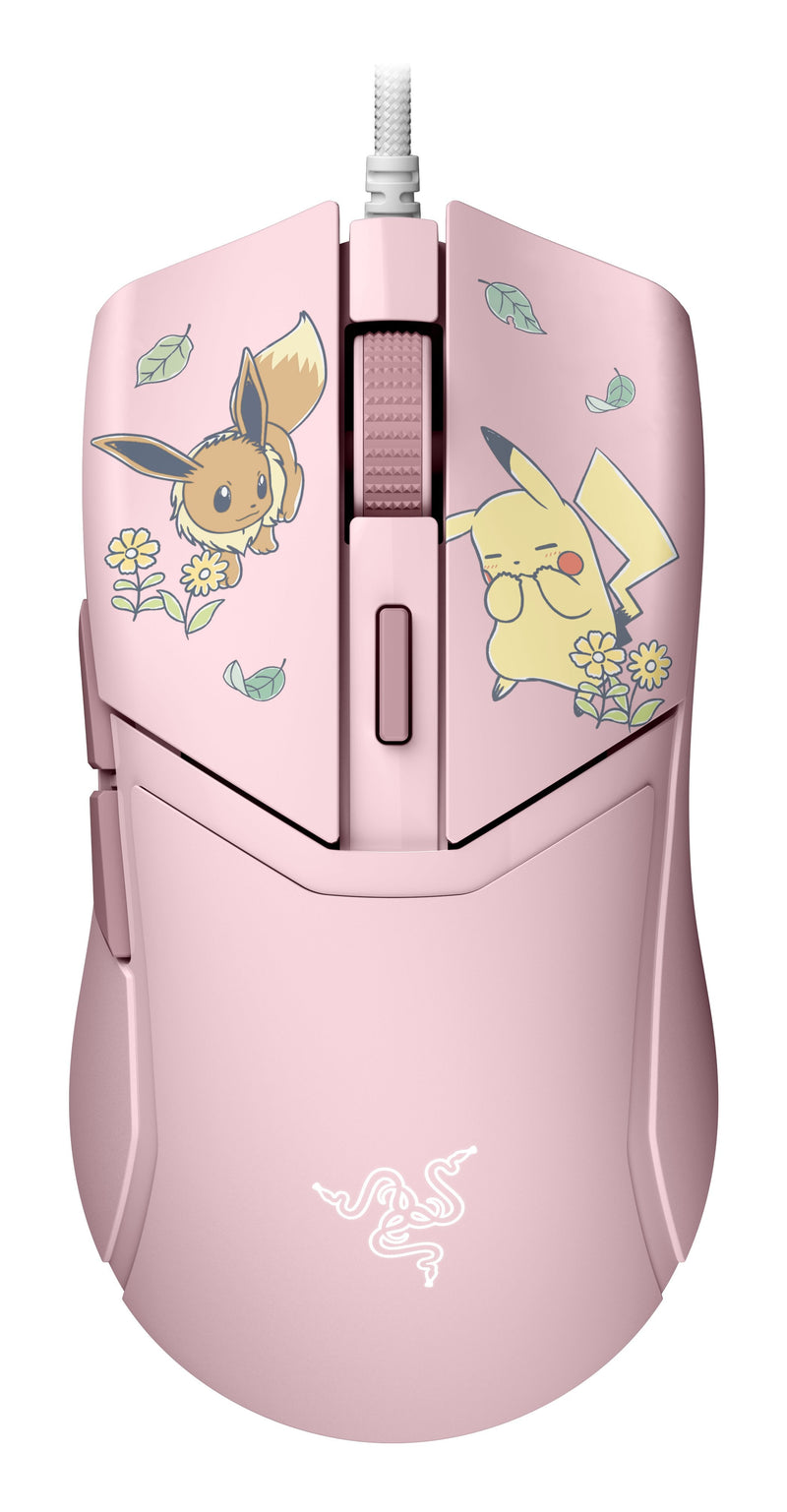 Razer Mouse Cobra Pokemon Pikachu & Evoli Edition With Cable