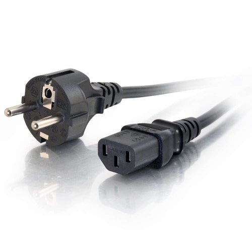C2G Universal Power Cord Cable Power IEC 60320 C13 a Nema 5-15 (m) 5M Moldeado — image 1