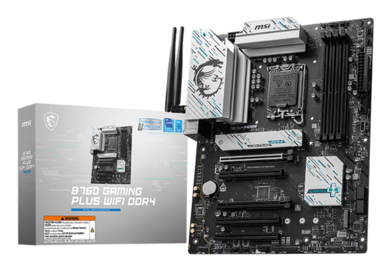 Msi Motherboard B760 Gaming Plus Wi-Fi DDR4 1700