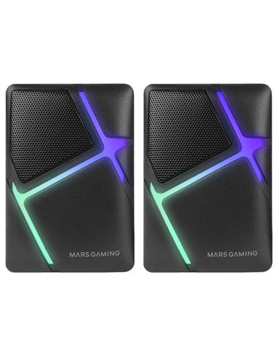 Mars Gaming Speakers Ms-h 10W 2.0 Black — image 1