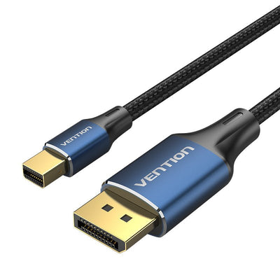 Vention Cable Converter DisplayPort 1.4 8K Hcflg DisplayPort Male Mini DisplayPort Male 2M Black And Blue — image 1