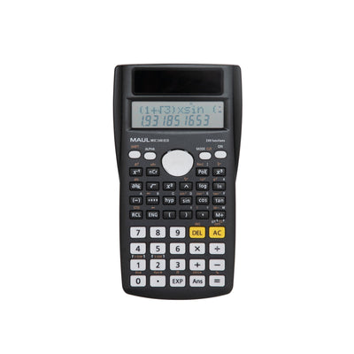 Maul Msc 240 Eco Calculator Desk Solar, Calculator Científica With Screen Dos Líneas, 80% Plastic Reciclado, N — image 1