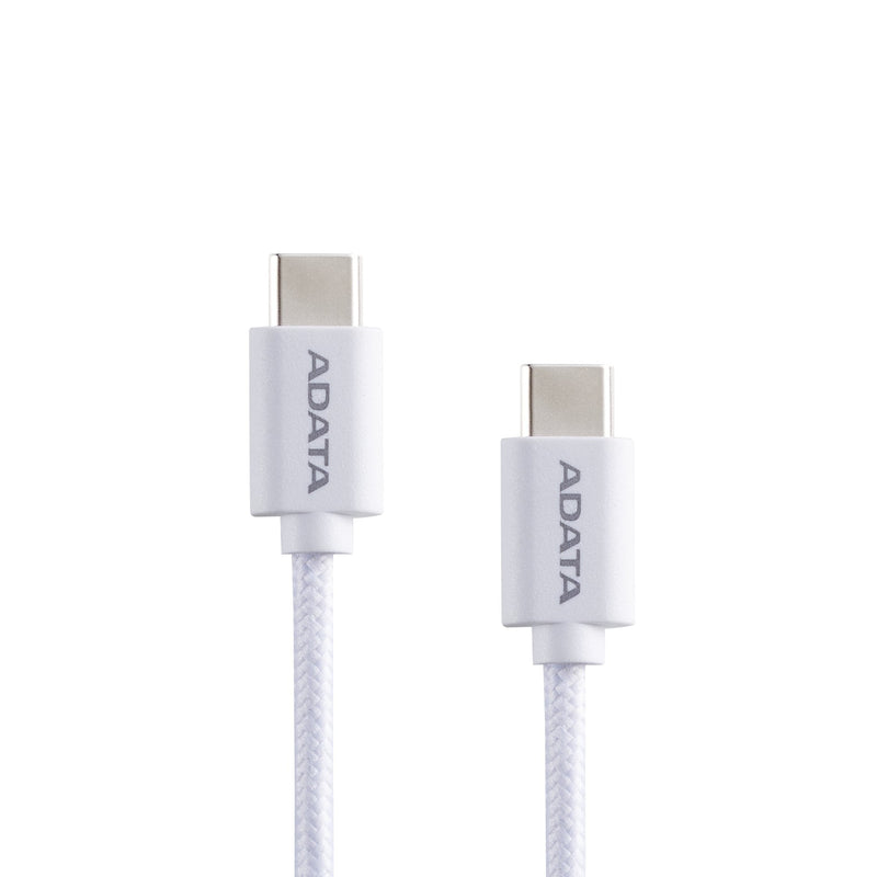 ADATA Cable USB 2.0, Connector USB-C Connector USB-C White 2 Metres PD 3.0, Qc 3.0, Charging With Up To 100 Wa