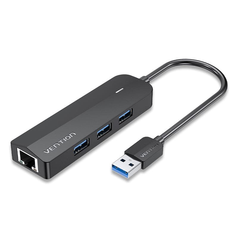 Vention Hub USB 3.0 Chnbb RJ45 3x USB 1XMICROUSB Pd