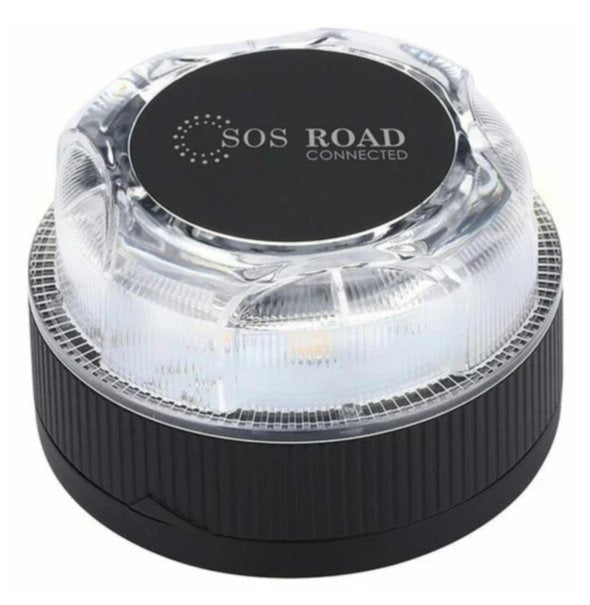Light Baliza Emergencia Car Sos Road Connected EL2024 V16 Homologada Base Imantada Geolocalizable Funciona a B