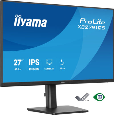 Iiyama Monitor 27 Ips, 4-SIDE Slim Bezel 2560X1440 75HZ — image 1