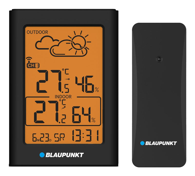 Blaupunkt Estación Meteorológica WS15BK Black
