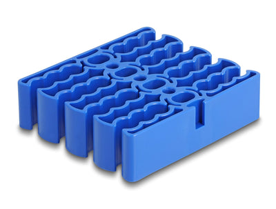 Delock 66325 Organiser Cables With 24 Entradas Cable Blue — image 1