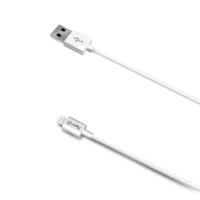 Celly Cable USB 2.0A Male / Apple Lightning Male 2M White