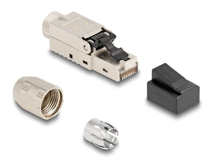 Delock RJ45 Male CAT.6A With Prensaestopas