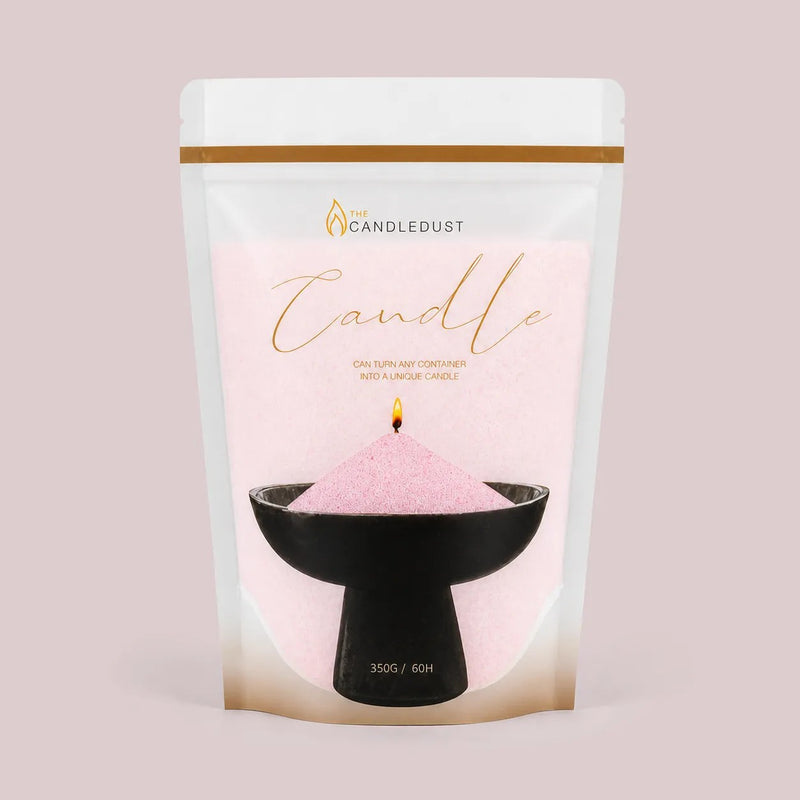 Baby Pink Unscented Candle Sand Refill, 350g