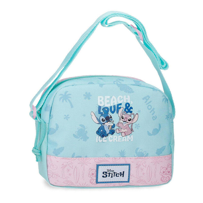 Shoulder Bag Beach & Love Stitch Disney