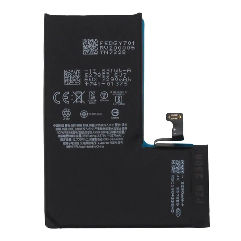 Battery Iphone 15 Pro Spare Part Internal Li-ion With Flex