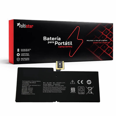Battery Laptop Microsoft Surface Pro 5 Pro 6 1796 G3HTA038H — image 1