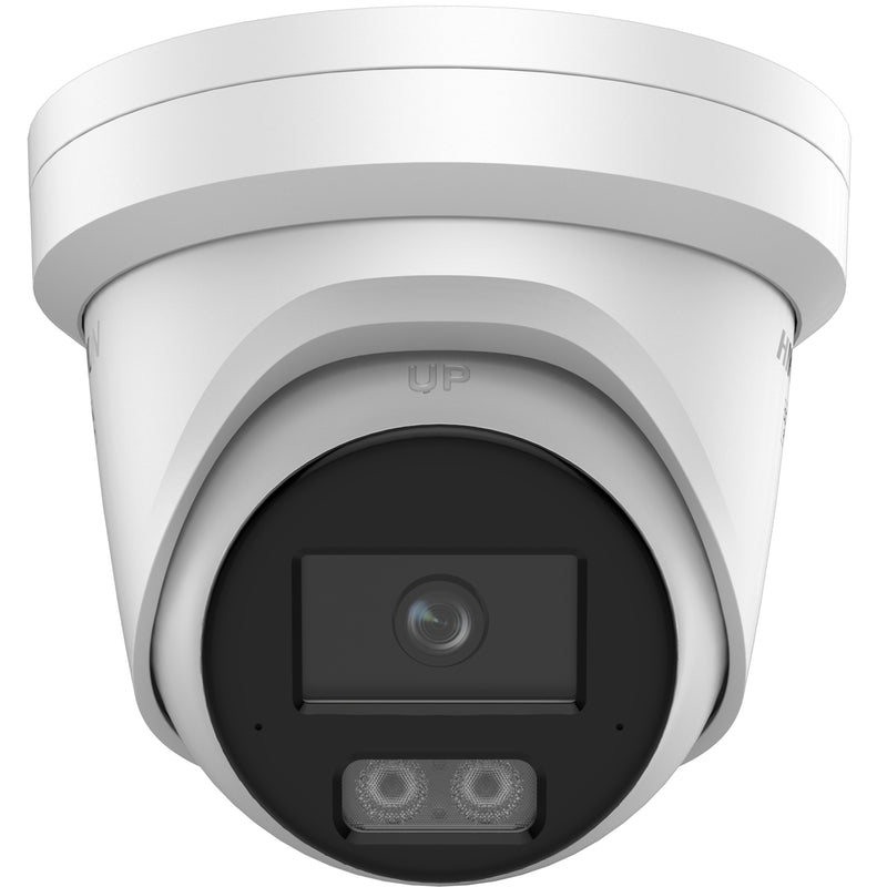Hikvision Camera DS-2CD2347G3-LI2UY(2.8MM) Turret 4MP Smart Hybrid Light