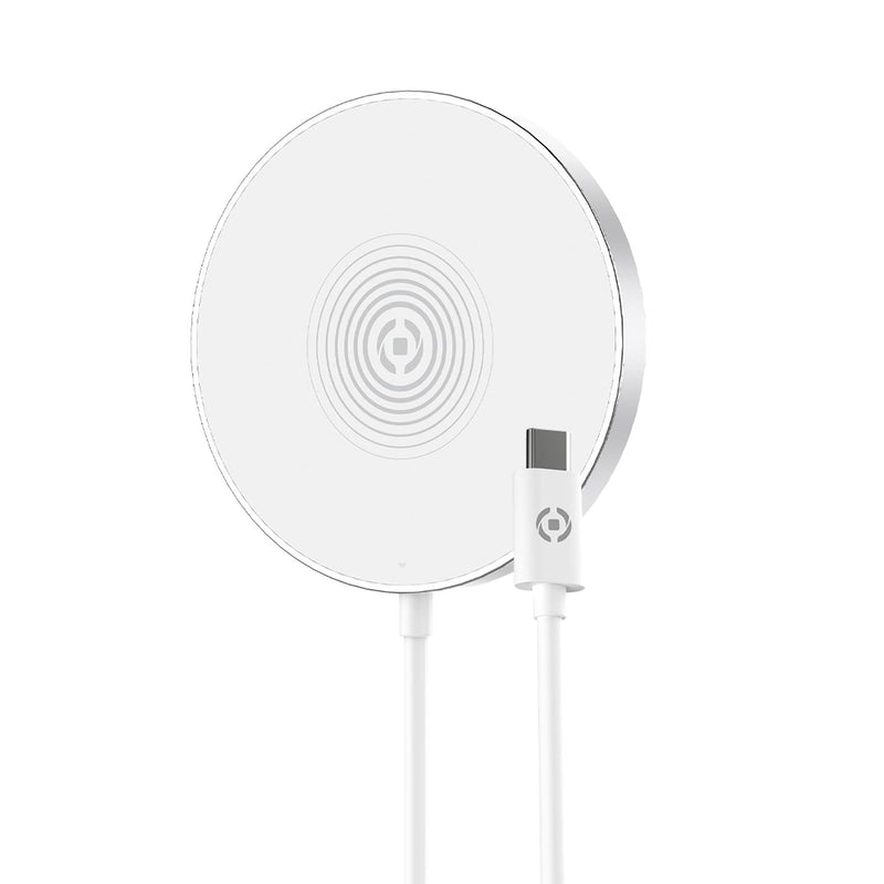Celly Magcharge Charger Dispositivo Mobile Phone Silver White Indoor