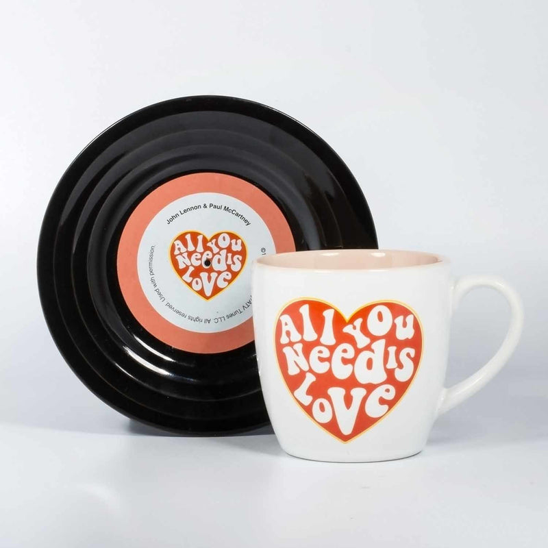 Thumbs Up 1001707 Mug Todo Lo Que Necesitas Es Amor White