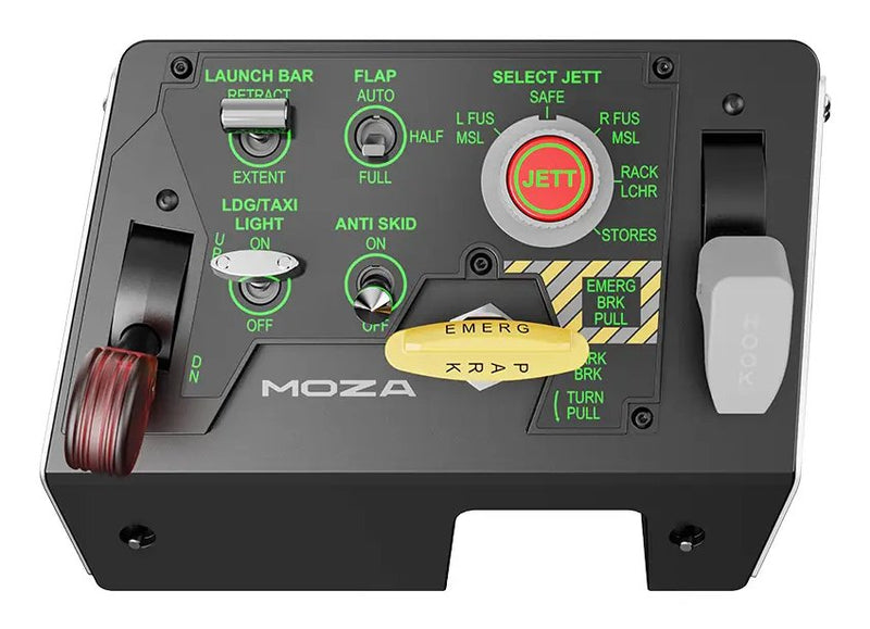 Moza Racing Mtlp Panel Black Metal 196,5MM, 134,7MM, 149MM, 680G