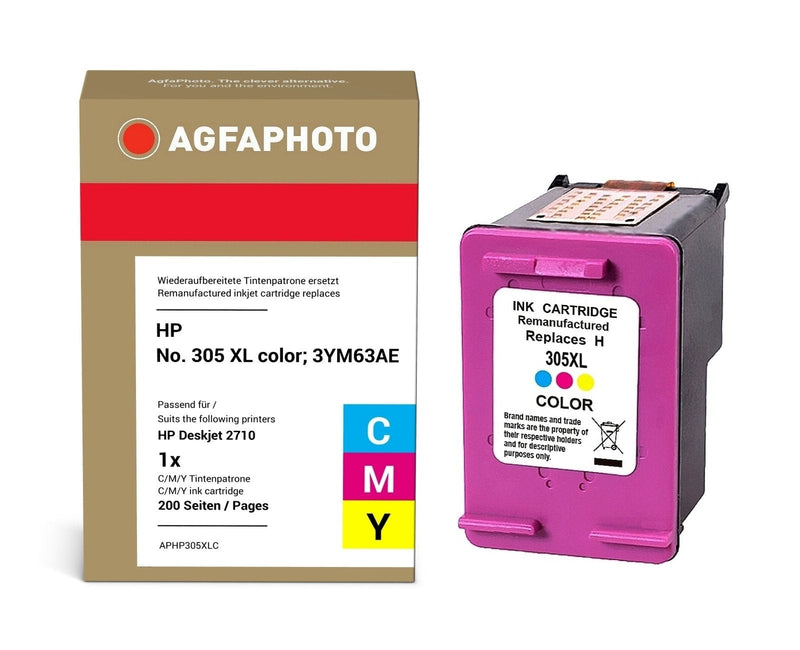 Agfa Photo Ink Varios Colours APHP305XLC 200 Copias