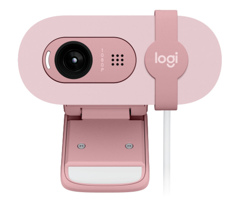 Logitech Camera Web Brio 100 2 MP 1920 X 1080 Pixels USB Pink