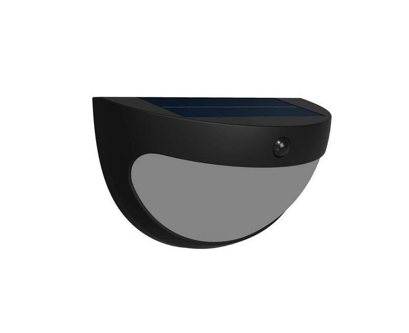 Wall Light Solar Swyn Black 3,8W, 400/10 Im, 2700 K