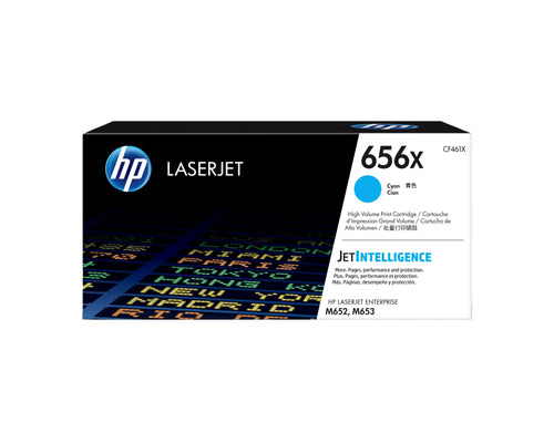 HP Genuine Toner 656X Cyan CF461X — image 1