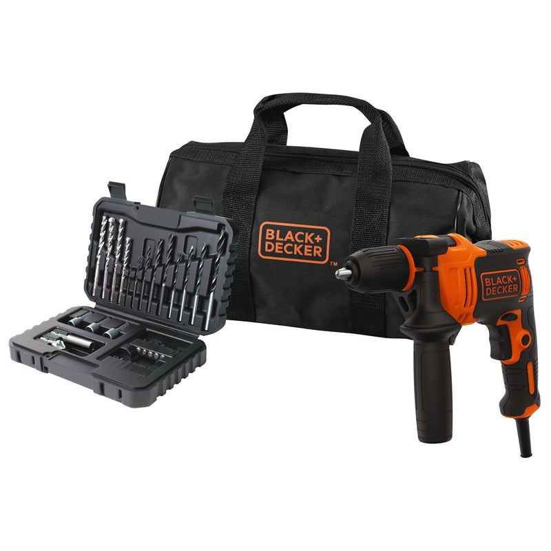 Kit Drill Percutor 710W, Ø13MM + 32 Accesorios Case + Bag Transporte, With Cable
