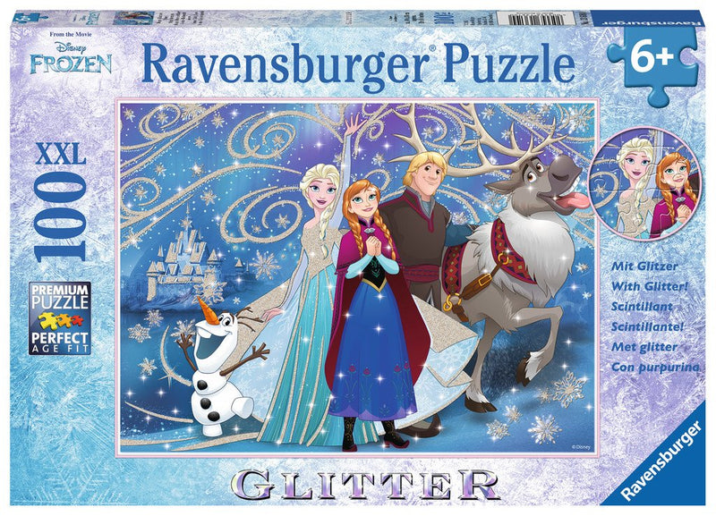 Ravensburger Disney Frozen Glittery Snow 100 Pieces XXL