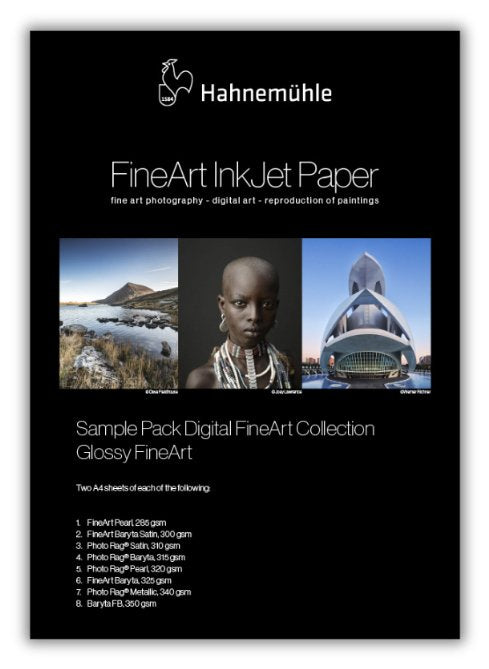 Hahnemühle 10640308 Paper Fotográfico A4 White Brillo