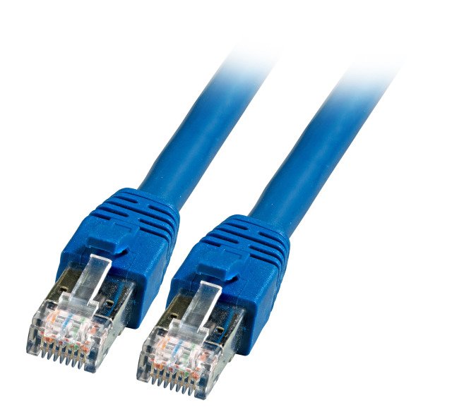 EFB Elektronik K5528BL.1 Network Cable 1M CAT.8.1 S/FTP (s-STP) Blue