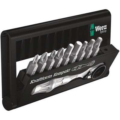 Wera Bit-check 10 Zyklop Mini Bitorsion 1, 10-TEILIG, Knarre 05057418001 — image 1