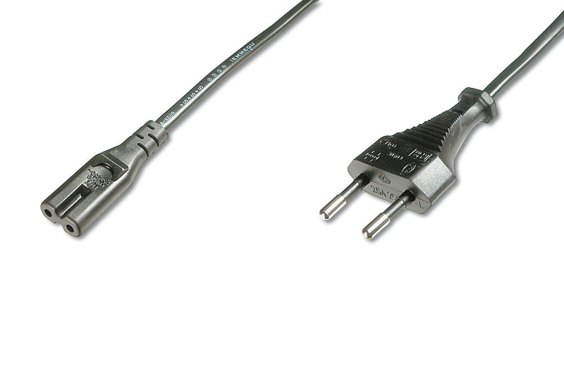 Digitus Cable Connection Power Europeo Black 1,80 Metres Plug Europeo AK-440104-018-S
