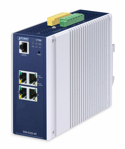 Planet Industrial L2 + 4-PORT Managed Tsn Ethernet Switch Ts — image 1