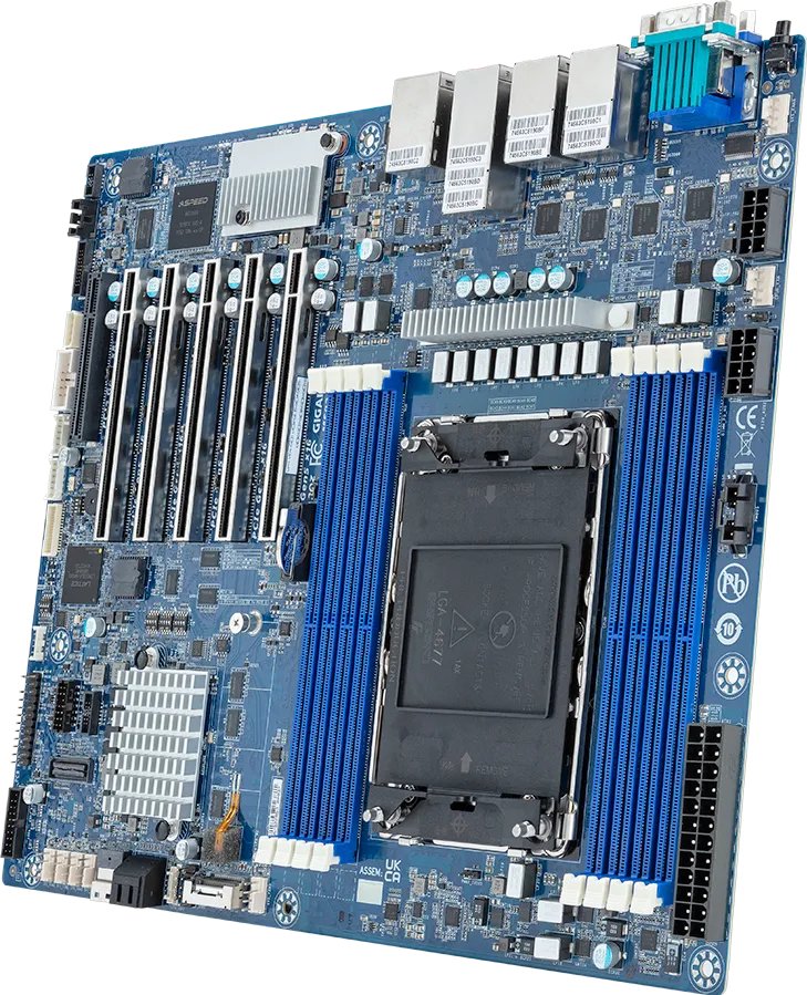 Gigabyte Motherboard MS03-6L0 (rev. 1.X/3.X) ATX Single-socket LGA4677 Bulk