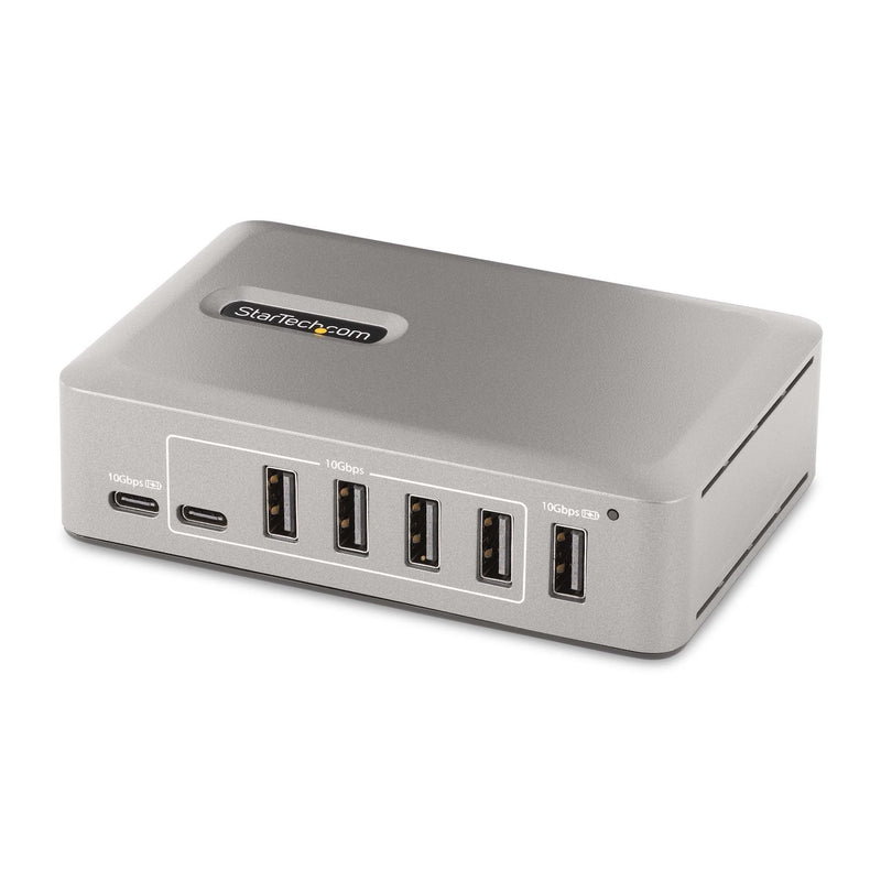 StarTech Hub USB-C 10 Ports - 8x USB-A/2x USB-C - With Power Supply 65W - USB 3.1 10Gbps Certificación Usb-if