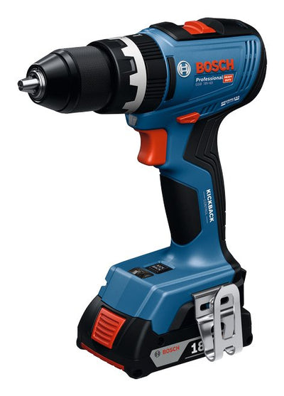 Bosch Drill Percutor Wireless Professional Gsb 18V-65 Professional Body Only 18 Voltios Blue Without Battery N — image 1