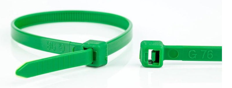 Wkk Sujeción Cables Kunmmoff Green 200X3,6MM 100M.