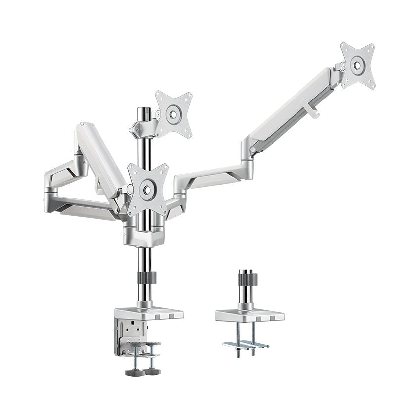 Logilink BP0090 Desk Mount Screen Plana 68,6CM (27) Clamp Silver