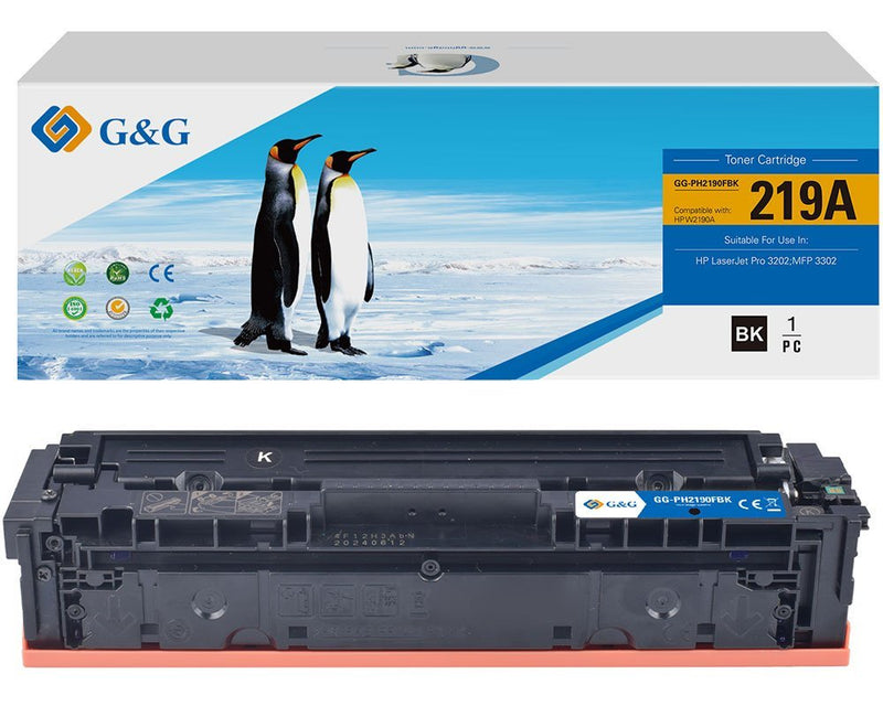 G&g Toner Compatible With HP 219A Black