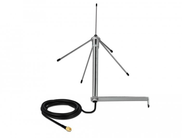 Delock 433MHZ Antenna Sma Plug 3 dBi Omnidirectional Rígido
