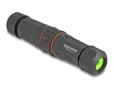 Delock 88144 Connector Cable RJ45 Female a RJ45 Female CAT.6A With Rosca M20 And Dos Juntas Cable Slim IP68 Re — image 1