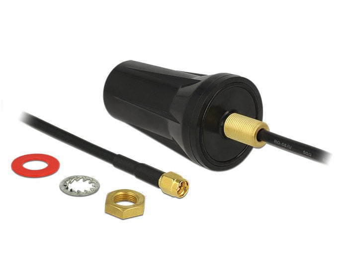 Delock Ism 433MHZ Antenna Sma Male 2 dBi Omnidirectional