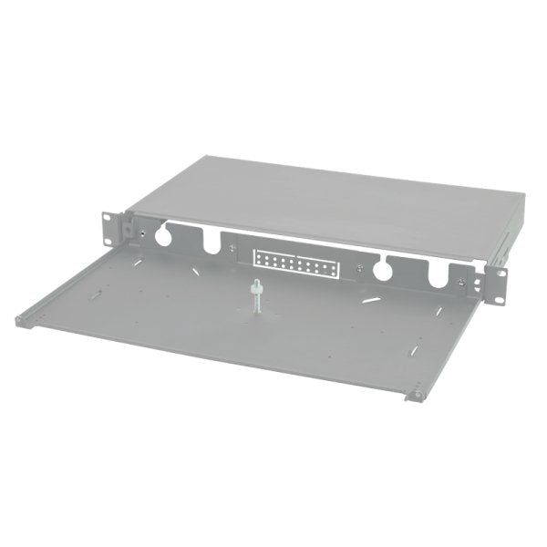 Logilink Fiber Optic Patch Panel 19 1U, Sliding Type, Grey Unloaded
